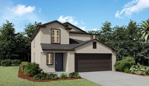 New construction Single-Family house 36690 Garden Wall Way, Zephyrhills, FL 33541 - photo 3 3