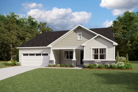 New construction Single-Family house Ennis Road, Angier, NC 27501 - photo 1
