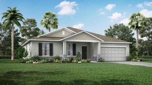 New construction Single-Family house 132 SW Donna Terrace, Port Saint Lucie, FL 34984 Mesquite- photo 0