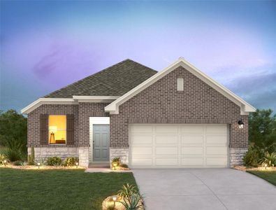 New construction Single-Family house 106 Pinyon Pine Pass, Hutto, TX 78634 Brodie Homeplan- photo 0 0