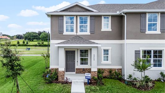 New construction Townhouse house 5277 Hayloft Drive, Apopka, FL 32712 - photo 0