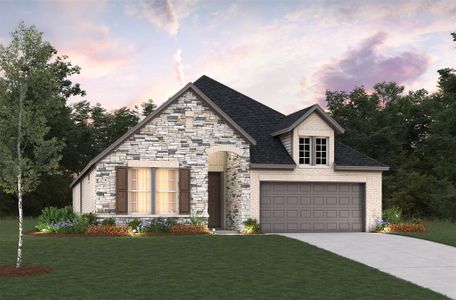 New construction Single-Family house 19310 Seabiscuit Stable Trail, Tomball, TX 77377 - photo 0 0