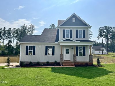 New construction Single-Family house 456 Olde Place Drive, Zebulon, NC 27597 Sequoia - photo 0