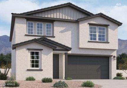 New construction Single-Family house 2025 E Georgia Ruth Lane, San Tan Valley, AZ 85140 Hibiscus Homeplan- photo 0