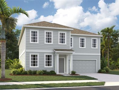 New construction Single-Family house 2250 Broadbrook Drive, Saint Cloud, FL 34771 Griffin II Homeplan- photo 0