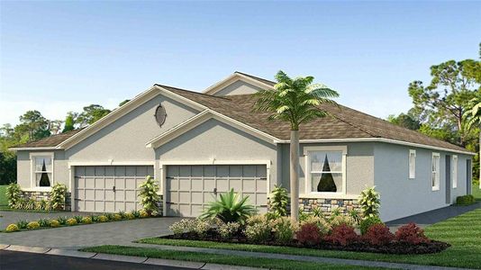 New construction Single-Family house 3455 Shady Sunrise Loop, Plant City, FL 33565 - photo 0