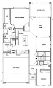 New construction Single-Family house 4322 Bancroft Ln, Round Rock, TX 78665 Parmer- photo 1 1
