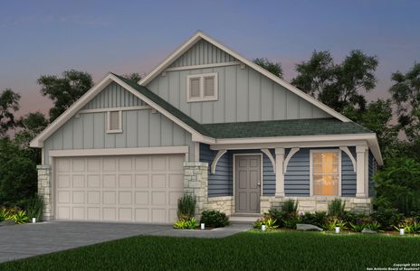 New construction Single-Family house 11607 Long Rider, San Antonio, TX 78254 Hewitt- photo 0