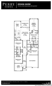 New construction Single-Family house 14105 May Mist, San Antonio, TX 78253 Design 2635W- photo 1 1