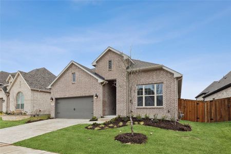 New construction Single-Family house 4036 Prickly Pear Avenue, Aubrey, TX 76227 The Pemshore- photo 1