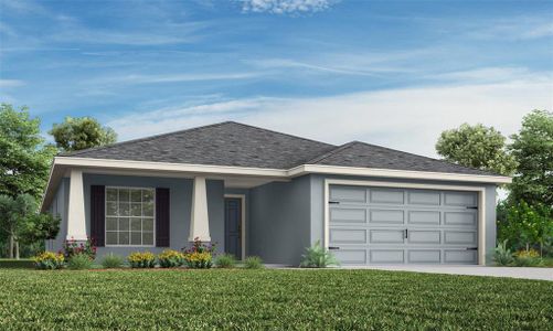 New construction Single-Family house 615 Bentley North Drive, Auburndale, FL 33823 - photo 0