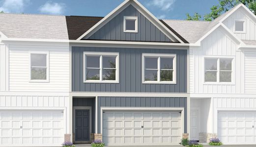 New construction Townhouse house The Ellison II, 1005 North Old Cumming Road, Sugar Hill, GA 30518 - photo