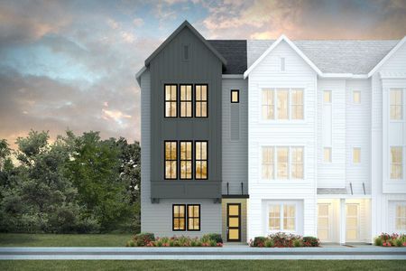 New construction Townhouse house 416 Vintage Point Lane, Wendell, NC 27591 - photo 0 0