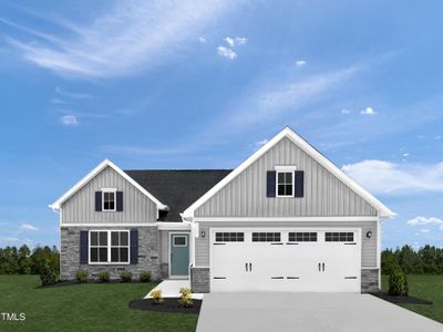 New construction Single-Family house 657 Holly Bluff Street, Wendell, NC 27591 Eden Cay- photo 0