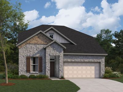 New construction Single-Family house 816 Beaverton Drive, Leander, TX 78641 Braford- photo 0