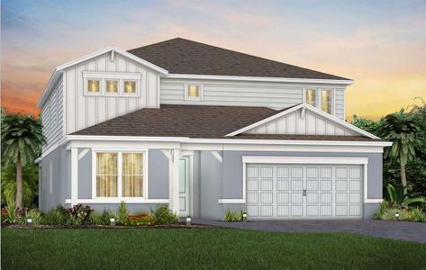 New construction Single-Family house 10400 Park Estates Avenue, Orlando, FL 32836 Yorkshire- photo 0