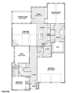 New construction Single-Family house 4660 Mayfield Drive, Prosper, TX 75078 Plan 1654- photo 1 1