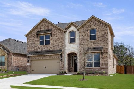 New construction Single-Family house 1612 Olympia Avenue, Corinth, TX 76208 Sherman A- photo 1 1