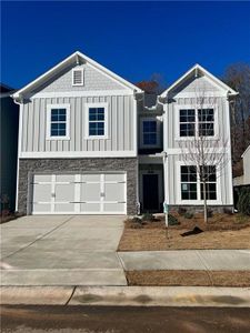 New construction Townhouse house 376 Lakeside Court, Canton, GA 30114 The Sidney- photo 0