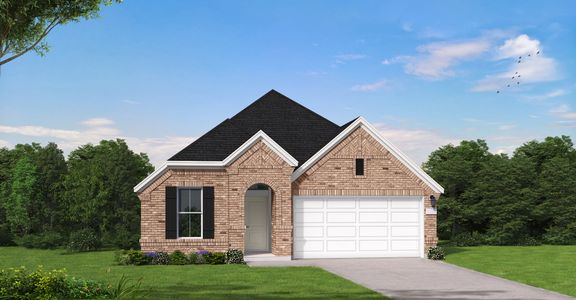 New construction Single-Family house Graford (1614-HV-35), 4710 Orchard Creek Lane, Manvel, TX 77578 - photo