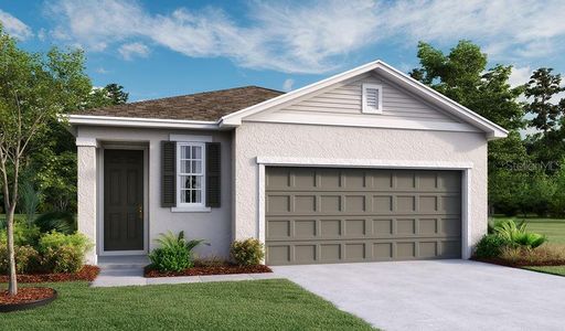 New construction Single-Family house 945 Blue Creek Drive, Haines City, FL 33844 Fraser- photo 0