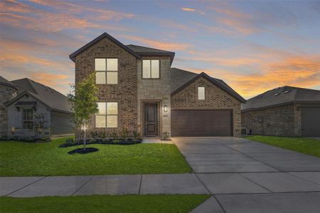 New construction Single-Family house 9925 Mescalbean, Fort Worth, TX 76036 Concept 2870- photo 0 0