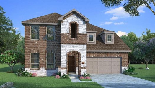 New construction Single-Family house 21311 Fresno Brook Circle, Tomball, TX 77377 Ironwood II T- photo 2 2