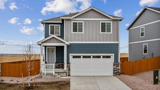 New construction Single-Family house 18087 Dandy Brush Lane, Parker, CO 80134 EDMON- photo 0