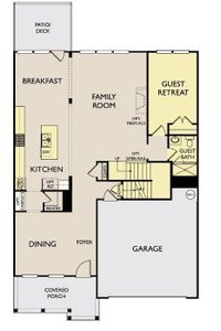 New construction Single-Family house 694 Rhone Street, Cumming, GA 30041 Savoy Homeplan- photo 3 3