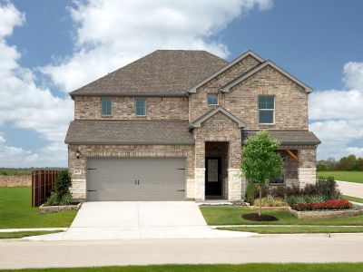 New construction Single-Family house 6436 Fiddle Road, Crowley, TX 76036 The Bexar- photo 0 0