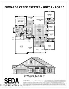 New construction Single-Family house 14221 Lons Pl, Jacksonville, FL 32226 SEDA Fitzgerald II- photo 1 1