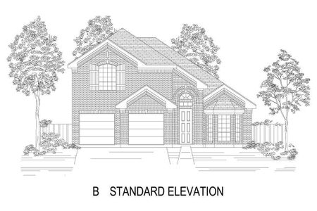 New construction Single-Family house 6001 Gibbons Creek Street, Fort Worth, TX 76179 Brittany 40 2F- photo 3 3