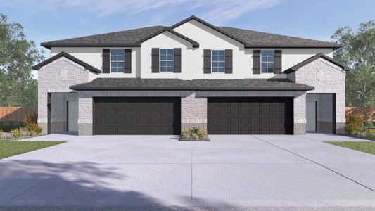 New construction Single-Family house 18601-A Cremello Drive, Manor, TX 78653 The Pecan- photo 0