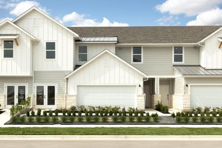 New construction Townhouse house 2022 Cora Ivy Ln, Round Rock, TX 78665 - photo 0