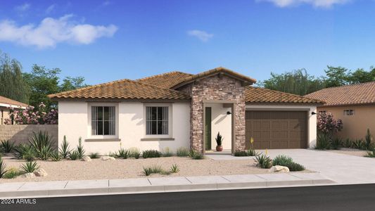 New construction Single-Family house 37750 W Padilla Street, Maricopa, AZ 85138 - photo 0