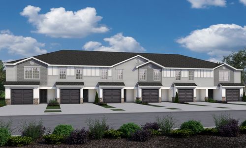 New construction Townhouse house 2734 Idyll Lakes Circle, Plant City, FL 33566 Azalea- photo 0