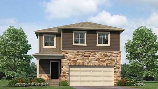 New construction Single-Family house 4766 Antler Way, Johnstown, CO 80534 CABRAL- photo 0