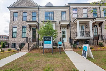 New construction Townhouse house 4526 Watervale Way, Unit 182, Peachtree Corners, GA 30092 The Chamberlain- photo 0