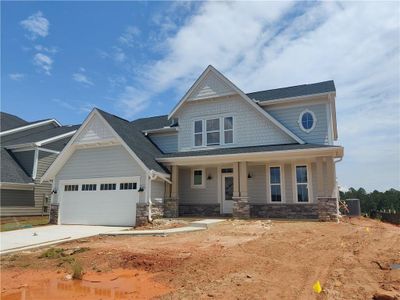 New construction Single-Family house 591 Crystal Lake Parkway, Hoschton, GA 30548 Avery- photo 4 4