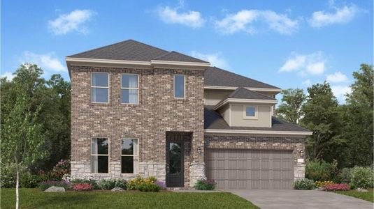 New construction Single-Family house 32019 Meadowlake Mews Lane, Hockley, TX 77447 Post Oak- photo 0