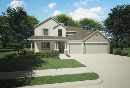 New construction Single-Family house 367 Lake Bluff Drive, Lavon, TX 75166 Mercury | LakePointe- photo 0 0