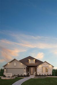 New construction Single-Family house 104 Civita Rd, Liberty Hill, TX 78642 Richmond D- photo