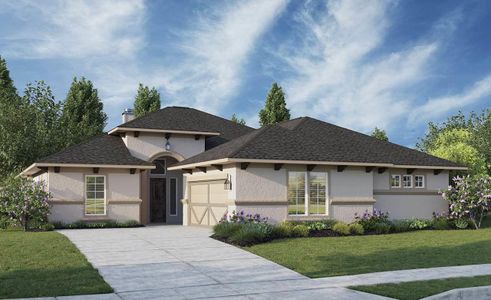 New construction Single-Family house Signature Series - Cardinal, 5903 Verandas Way, San Antonio, TX 78257 - photo