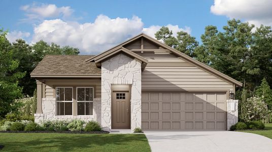 New construction Single-Family house 409 Alamito Avenue, Kyle, TX 78640 Aplin- photo 0