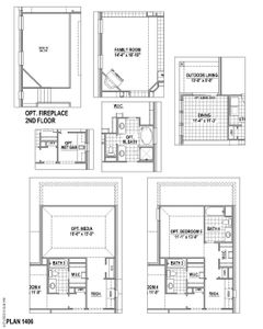 New construction Single-Family house 8325 Mint Mews, Frisco, TX 75035 Plan 1406- photo