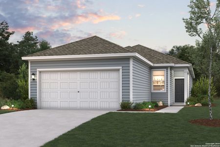 New construction Single-Family house 4246 Danforth Street, New Braunfels, TX 78130 Isabella - 1585- photo 0