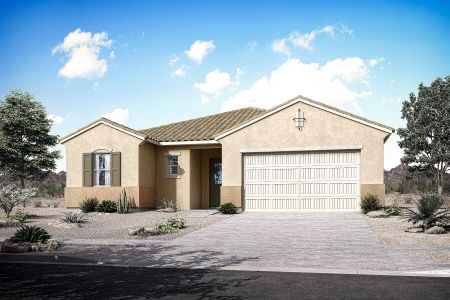 New construction Single-Family house 13621 W Steed Ridge Rd, Peoria, AZ 85383 Harbor- photo 2 2