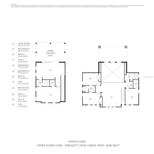 Floor Plan - Upper Floor