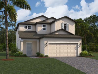 New construction Single-Family house 3055 Misty Marble Drive, Zephyrhills, FL 33540 Miralles- photo 0 0