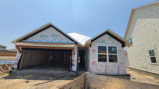 New construction Single-Family house 911 Palo Brea Loop, Hutto, TX 78634 Cartwright Homeplan- photo 1 1